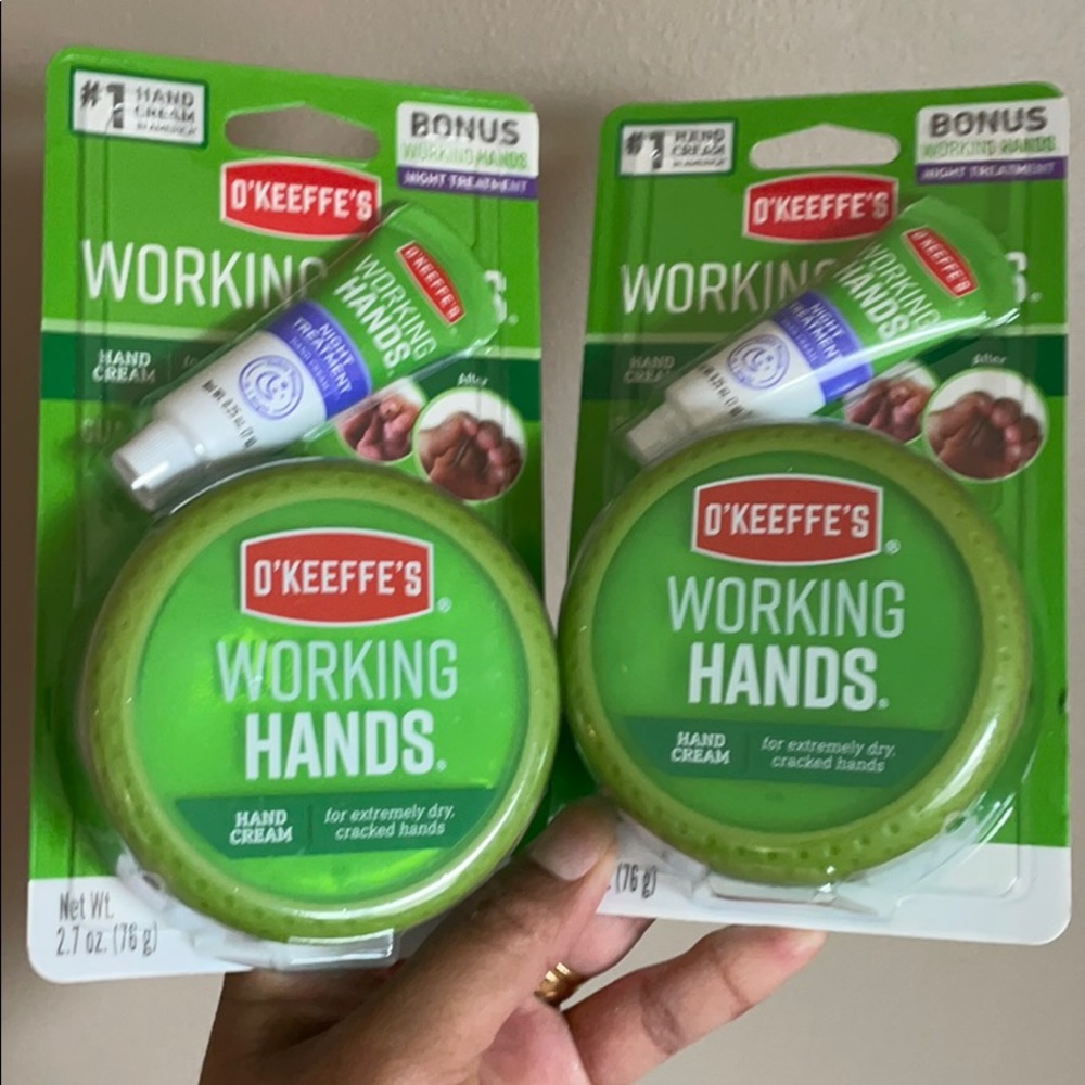 2-O’keefe’s Working Hands Hand Cream w/night cream